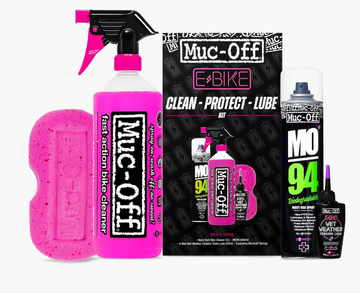 Muc-Off eBike Clean, Protect, Kit de lubricación